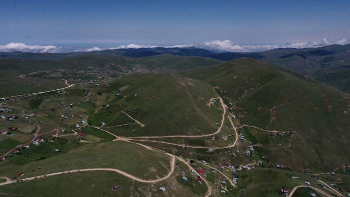 Trabzon'da Kadırga Yayla Şenliğinden renkli görüntüler 43